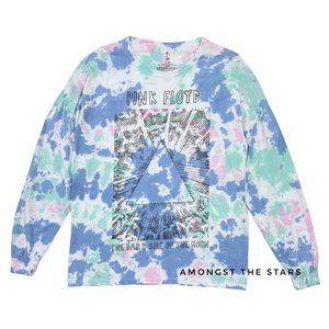 Pink Floyd The Dark Side Of The Moon Tie Dye Long Sleeve Top